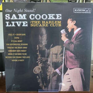 Sam Cooke Live at Harlem Square Vinyl LP - Etsy