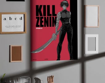 KILL ZENIN - Maki - Jujutsu kaisen - Poster