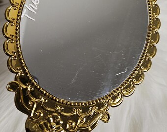 Custom Affirmation Mirror | Elegant Acrylic or Glass Event Decor