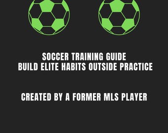 Soccer Training Guide | Player Development Workbook (PDF Download)