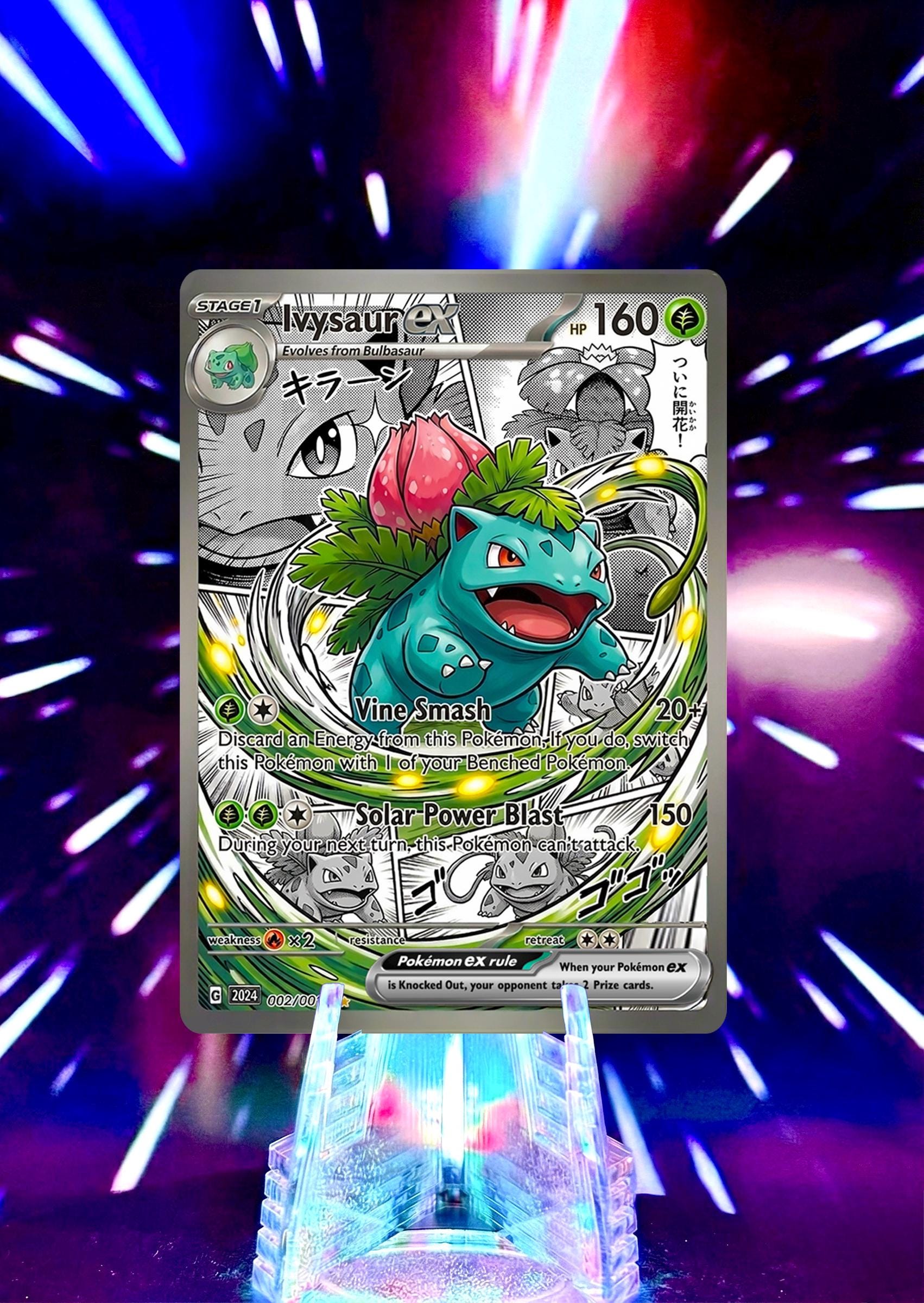 Comic Anime Style Kanto Starter Evolution Fan Art Cards - Charmander ...