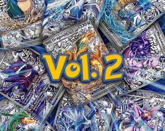 Estilo cómic anime Vol. 2 / Tarjeta coleccionable de fan art de Pokémon