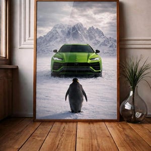 Laat het ijs achter je. Jaag het vuur na. – Motiverende auto-muurdecoratie (digitale download)