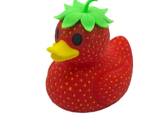 Strawberry Duck – Adorable Berry-Themed Collectible