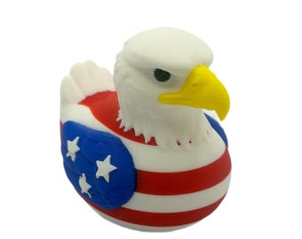 American Eagle Duck 3D Printed Patriotic Collectible Freedom Gift Decor
