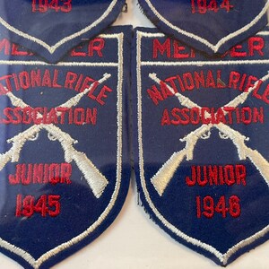 NRA 1940's National Rifle Association Badges junior member Classic Collector Series image 9