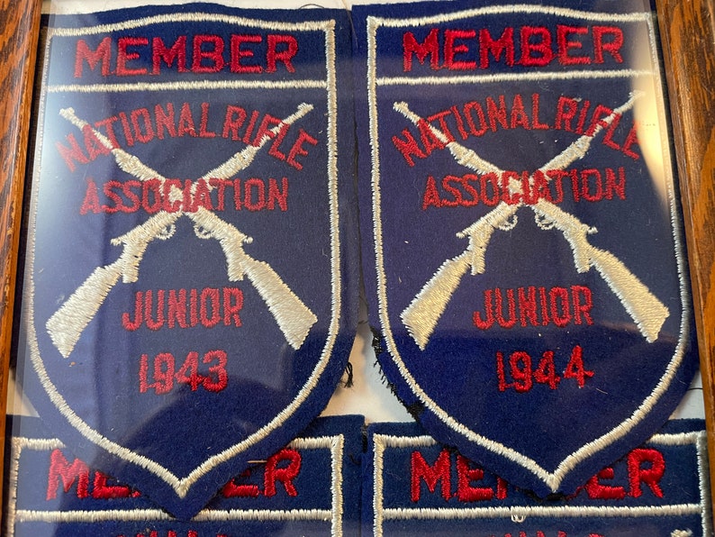 NRA 1940's National Rifle Association Badges junior member Classic Collector Series image 8