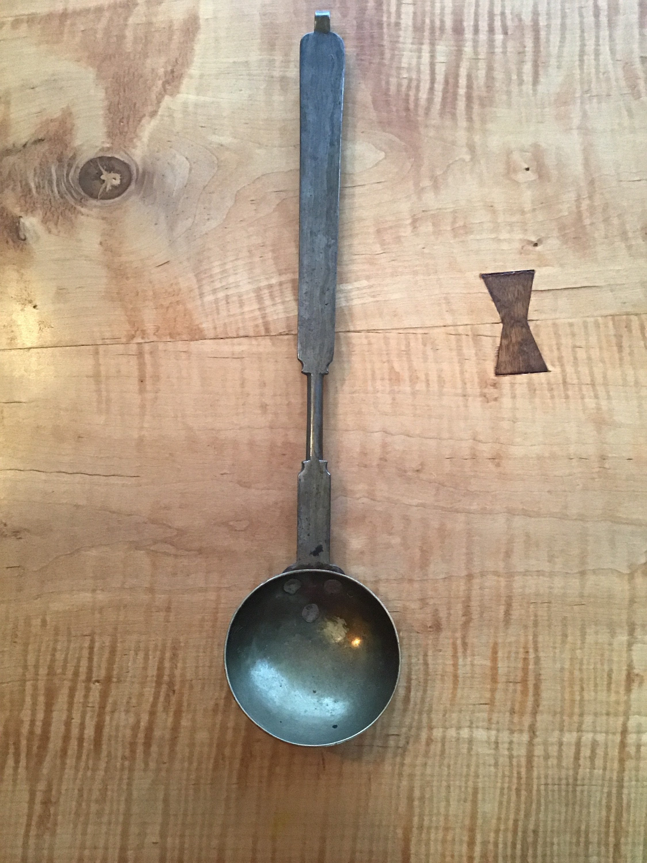 Vintage Large 3-leg Cast Iron Wax Ladle