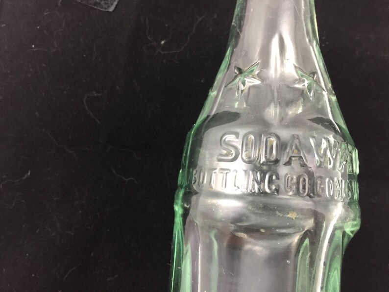 Rare Soda Water Bottle Property of Coca Cola Canton Ohio Etsy