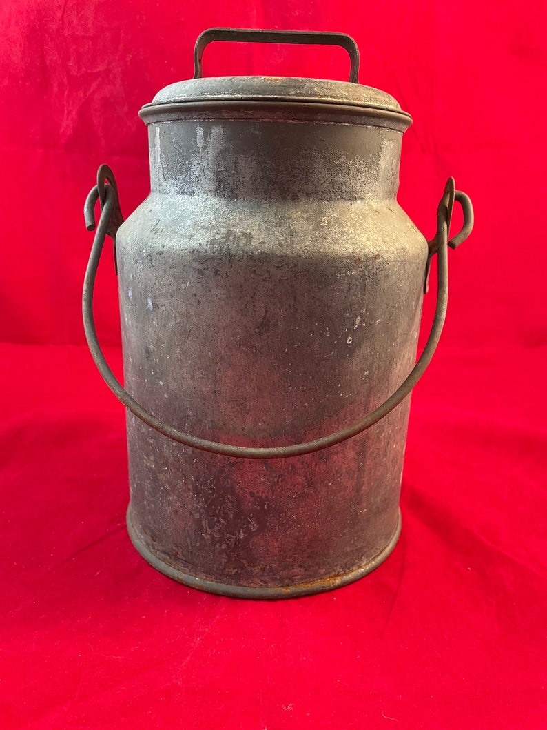 Vintage Cream Can Antique Milk Can Dairy Farm Farmhouse Decor Etsy