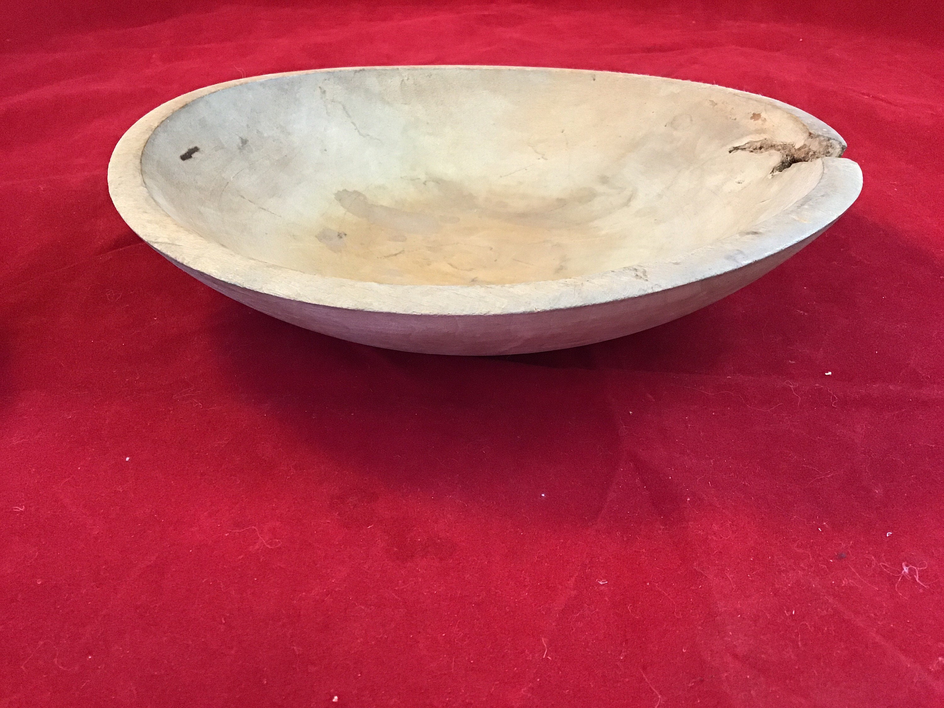 Antique Butter Bowl primitive wooden butter bowl Etsy
