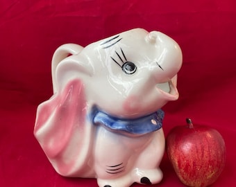 Walt Disney Dumbo Elephant Pitcher 1940’s pottery