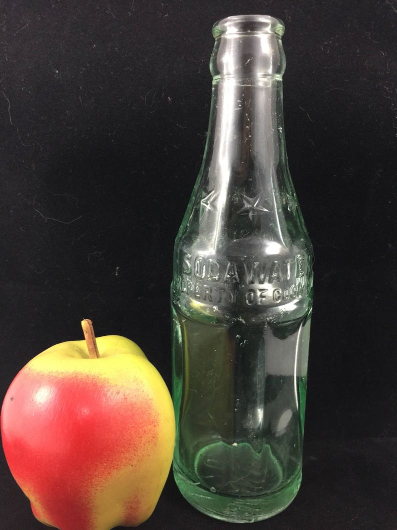 Rare Soda Water Bottle Property of Coca Cola Canton Ohio Etsy