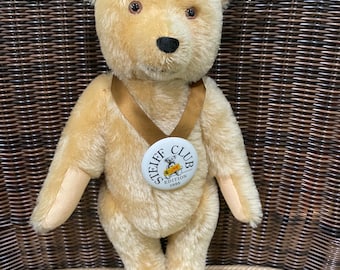 Vintage Steiff Club Bear 1995: Blonde Mohair Teddy Bear - Etsy