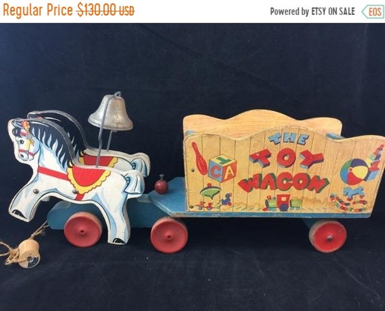 fisher price pull wagon