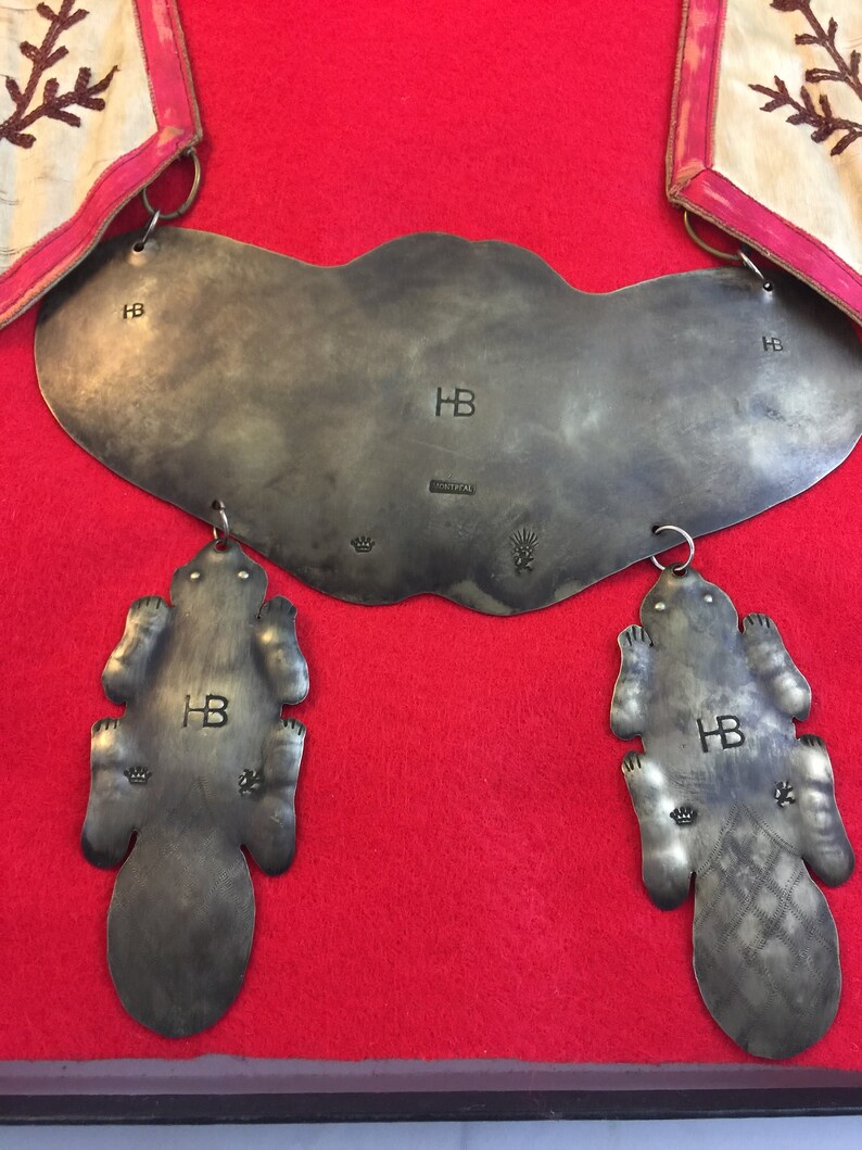 Hudson Bay Fur Trade Silver Twin Kissing Otters Etsy