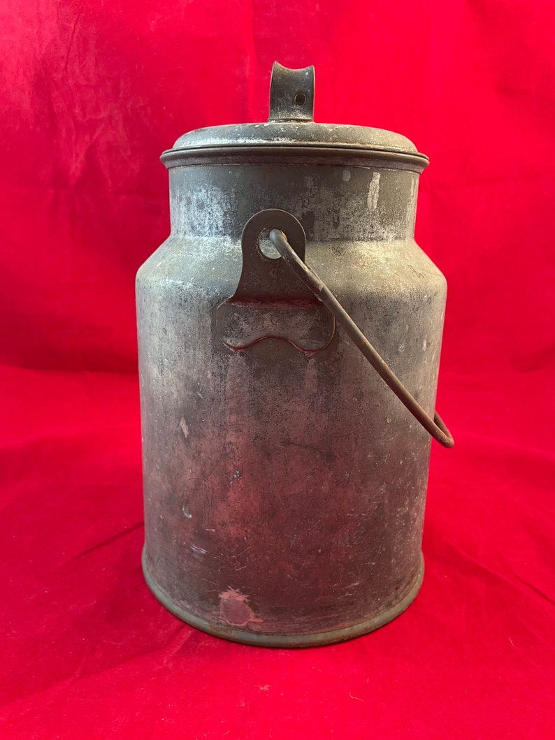 Vintage Cream Can Antique Milk Can Dairy Farm Farmhouse Decor Etsy