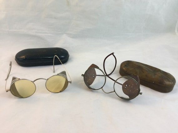 Antique Wilson Driving Glasses Safety Glasses Dri… - image 9