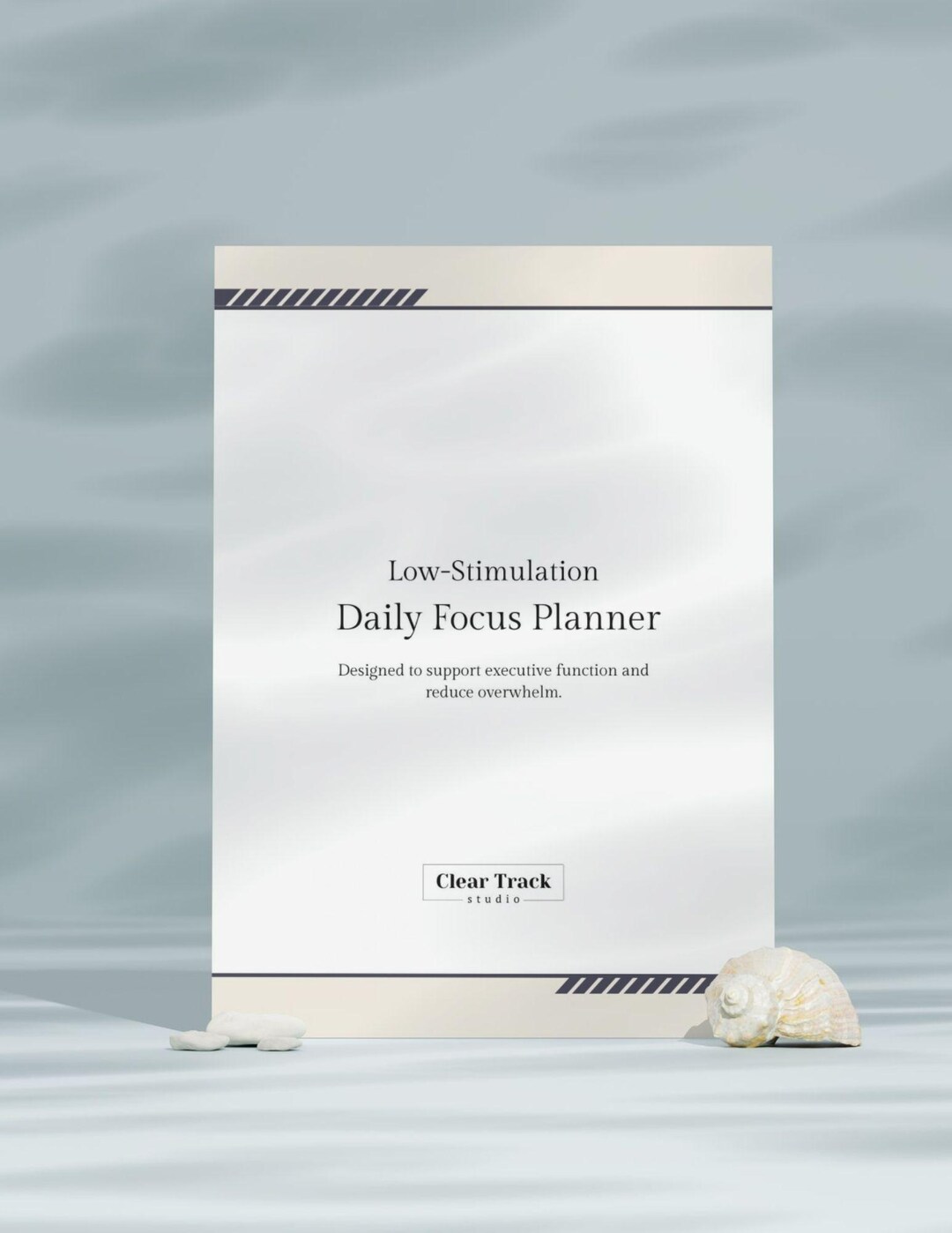 ADHD Daily Focus Planner Printable | Executive Function Worksheet PDF ...