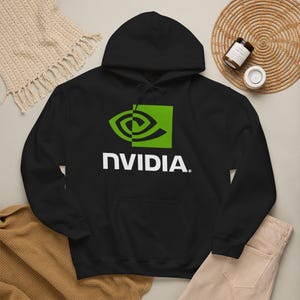 Inspired NVIDIA Logo Hoodie | Gamer Tech Graphic Pullover