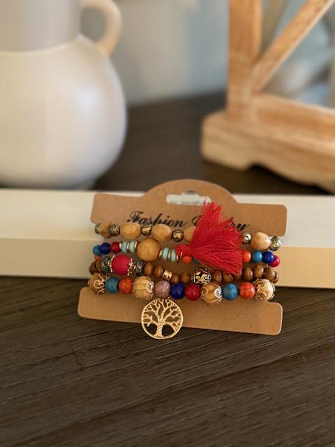Boho Tree of Life Beaded Bracelets - Etsy