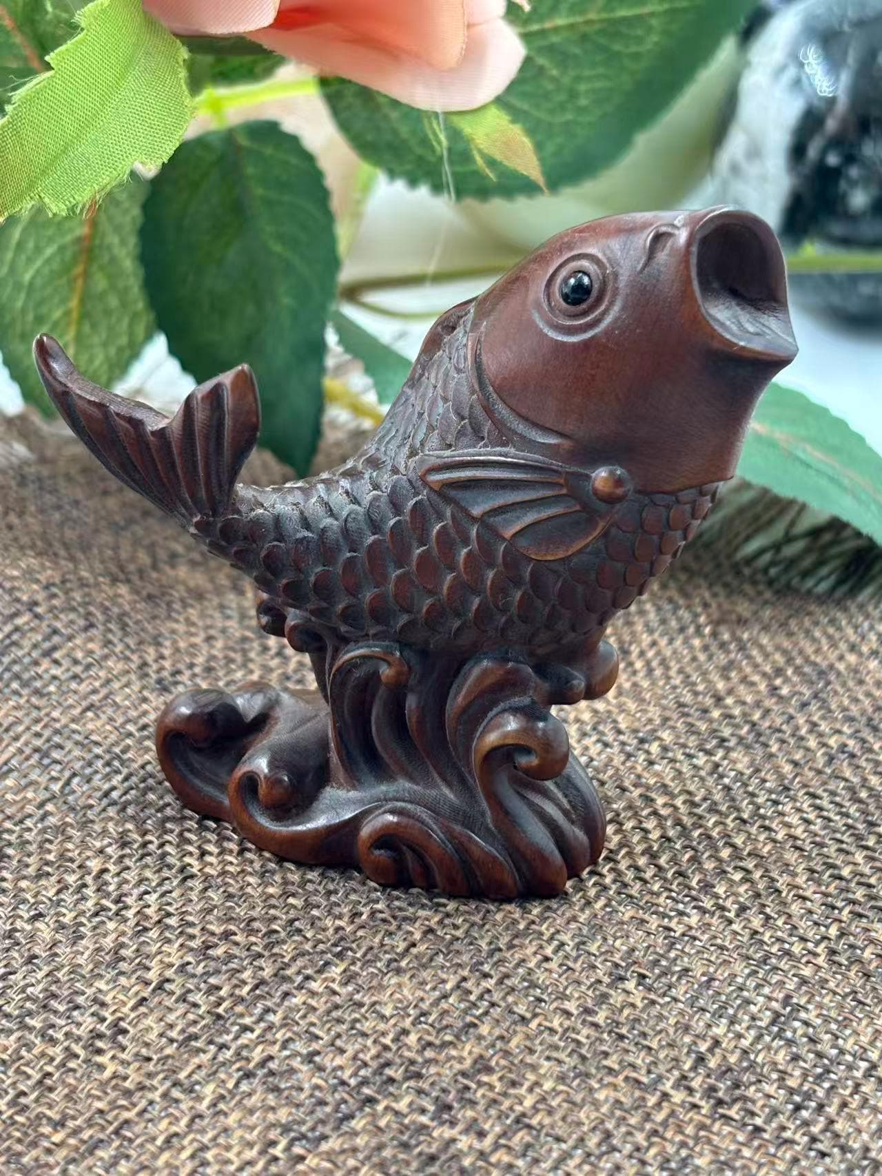 Koi fish figurine - Etsy 日本