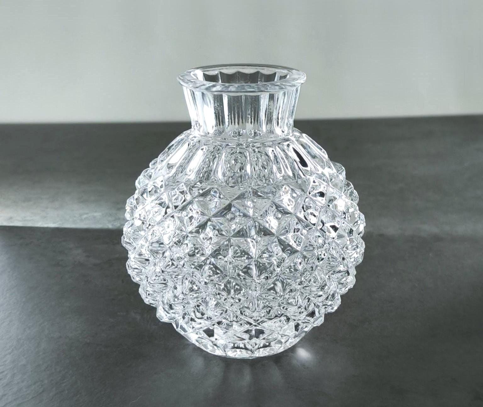 Bohemian glass vase - Etsy 日本