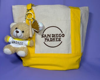 Padres tote bag, padres keychain