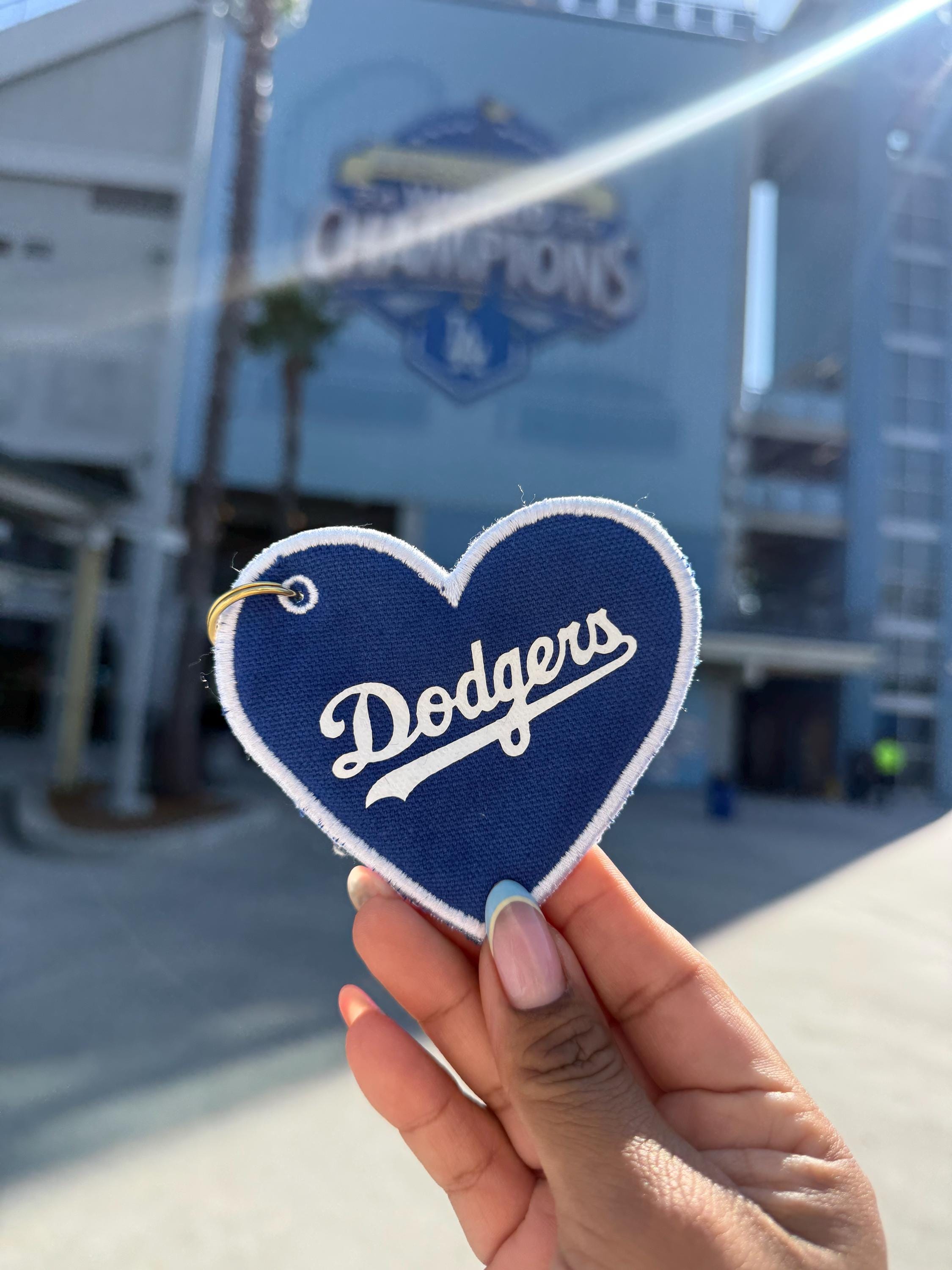 Dodgers Keychain - Etsy