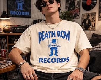 Death Row Records LA Graphic Long Sleeve Tee Black Size Medium - Etsy