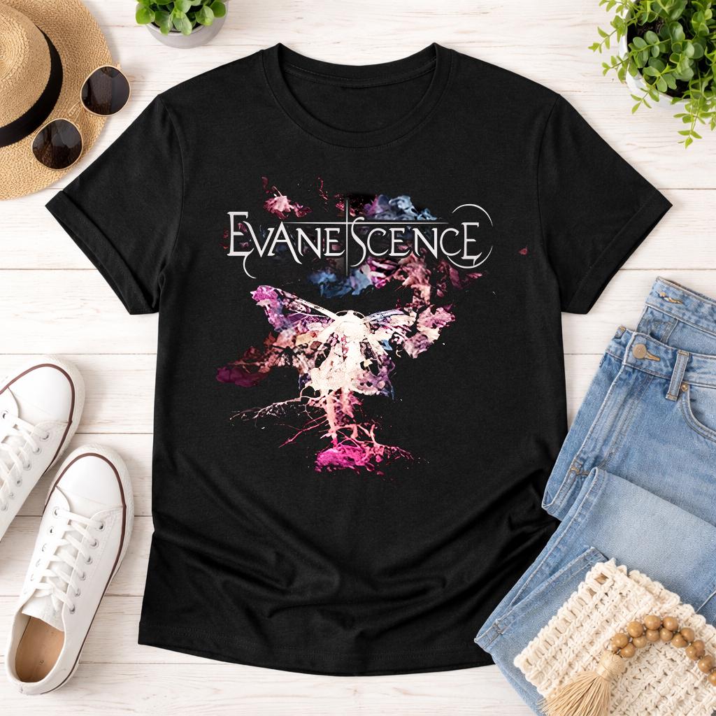 Evanescence T Shirt Synthesis Band Logo Nuovo Ufficiale Uomo Nero Size S