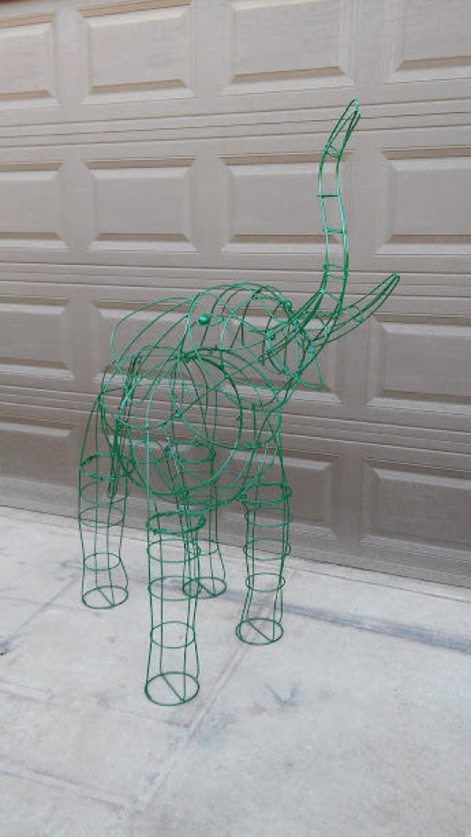 Elephant Topiary Frame Etsy