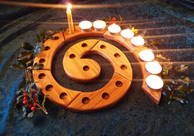 Waldorf Advent Spiral Etsy