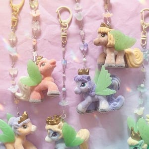 Filly Charm, Kollektion Forest Fairy - Handarbeit mit original Filly Figuren | Y2K Nostalgie