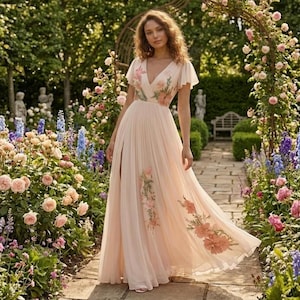 Preppy Evening Dress - Etsy