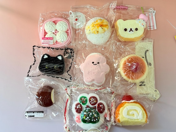 ブラインドボックス タバ スクイーズ おもちゃ、ソフト ストレス解消