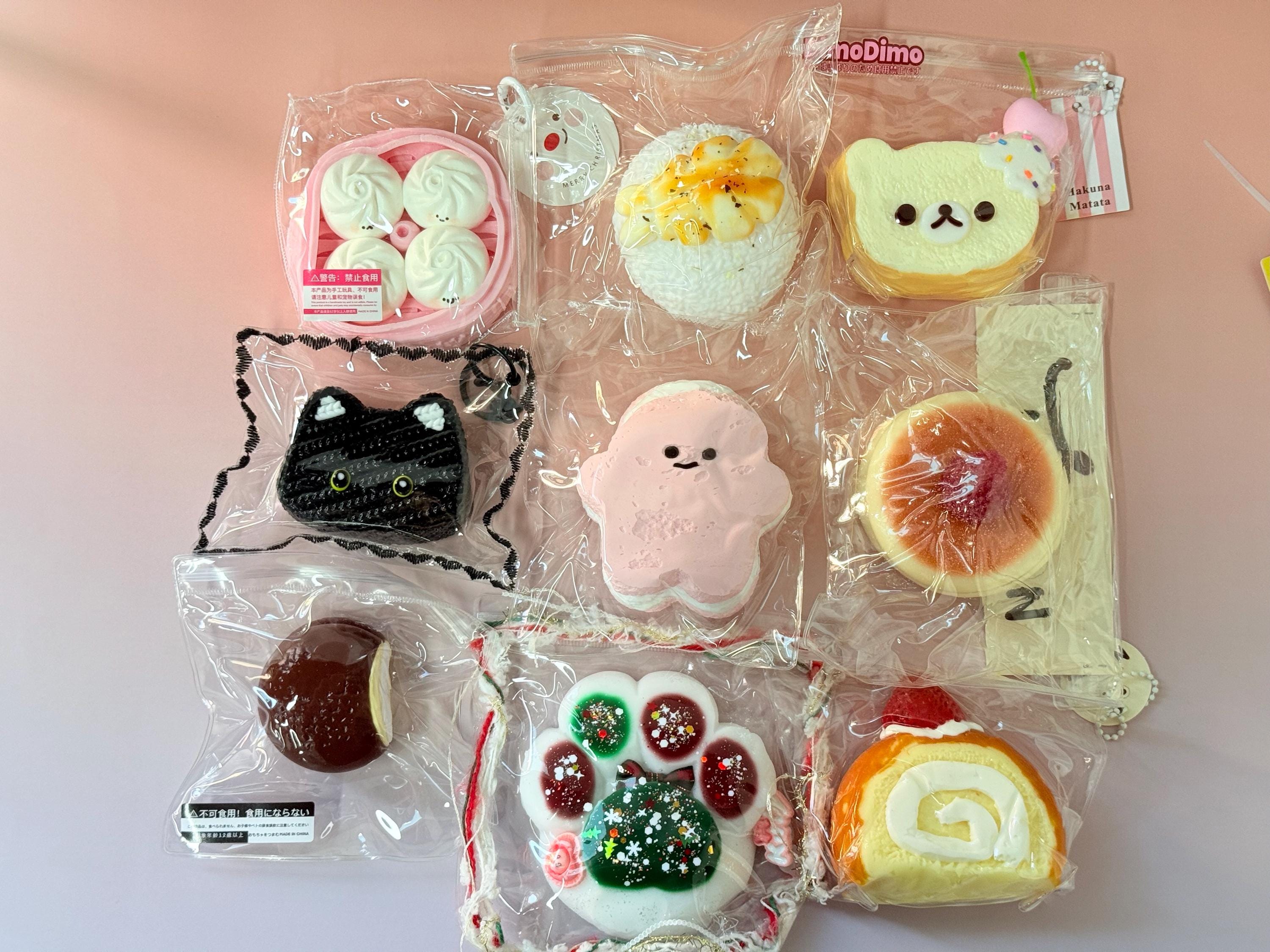 Blind Box Taba Squishy Toy, Soft Stress Relief Toy, Taba Squishy Mystery Box, Fidget Toy, Super Soft and Squeezable