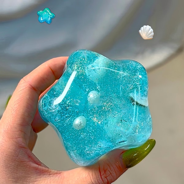 With pearls decompression manual ball for stress relief paw squishy fidget toy stress reliever for adult sensory toy