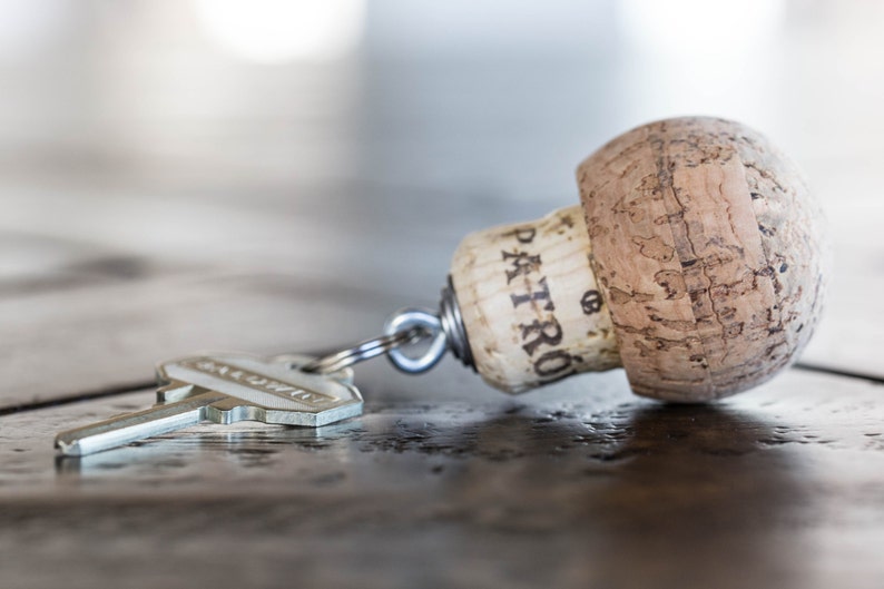 Patron Cork Key Chain Boat Keys image 1