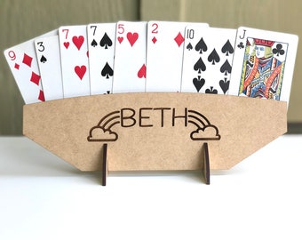 Playing Card Holder Children Senior Digital File SVG