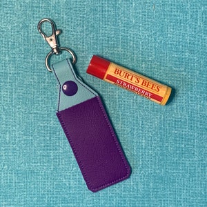Lip Balm Chapstick Holder Keychain image 1