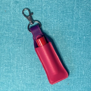 Lip Balm Chapstick Holder Keychain image 2