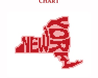 New York: borduurpatronen: direct downloaden