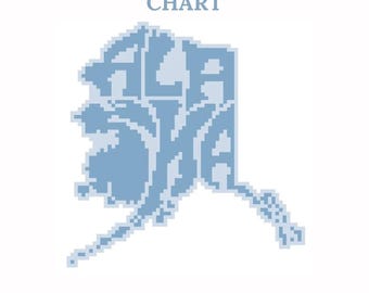 Alaska - Needlepoint Chart - instant download