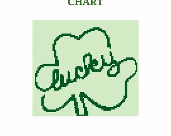 Lucky Clover - Tableau de broderie - téléchargement immédiat