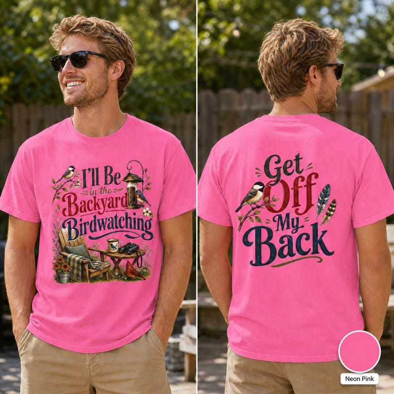 Front & Back — Neon Pink
