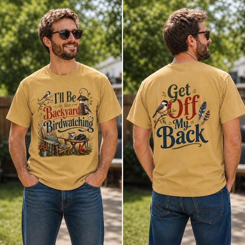 Front & Back — Mustard