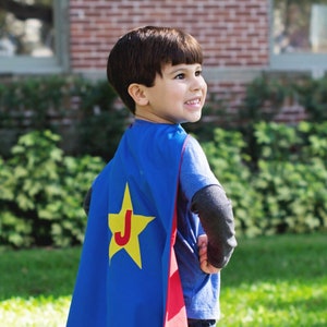 Custom Boy's Cape - Handmade and Reversible