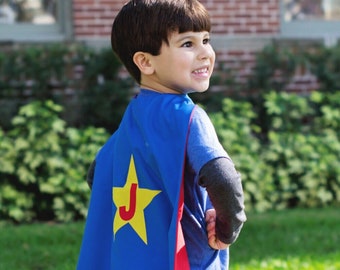 Custom Boy's Cape - Handmade and Reversible