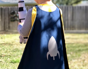 Rocket Cape - Handmade and Reversible